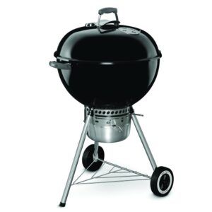 Weber Kettle 22 Premium Charcoal Barbecue Grill (Black)