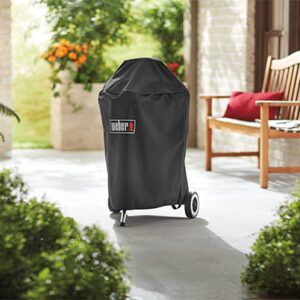 Weber 18 Inch Kettle Grill Cover LIfestyle